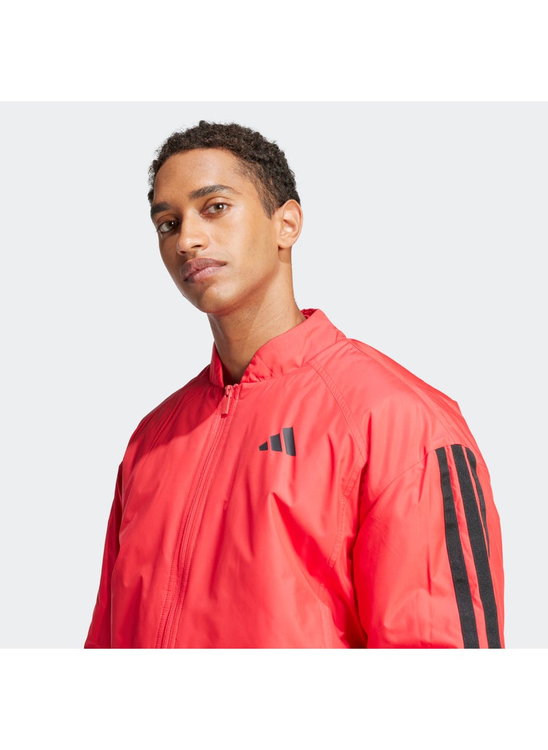 Essentials 3 Stripes Insulated Bomber Jacket