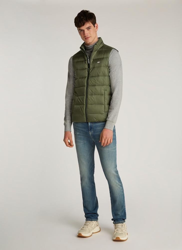 Zip Through Quilted Jacket