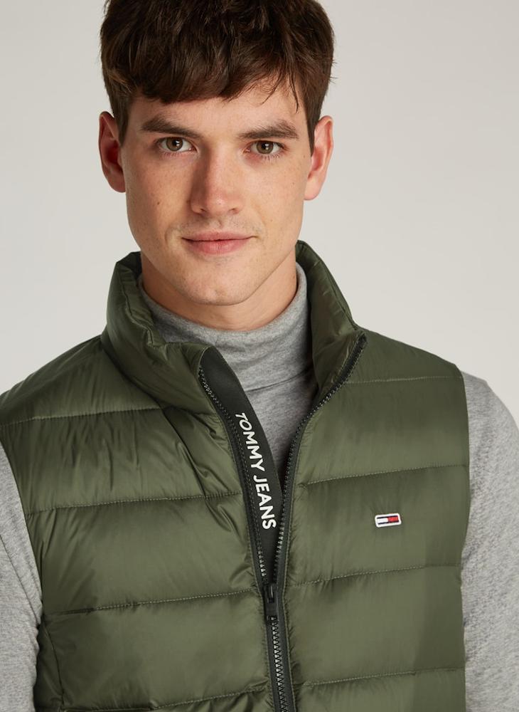 Zip Through Quilted Jacket