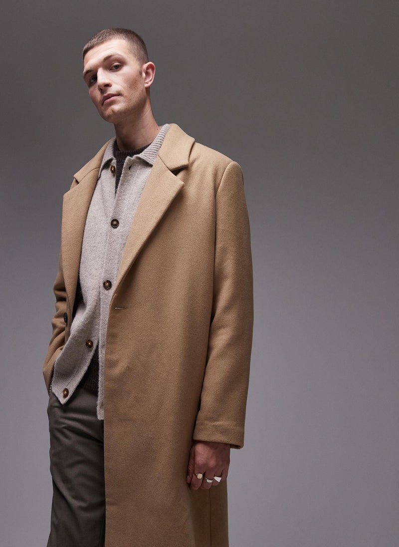 Single Breasted Overcoat