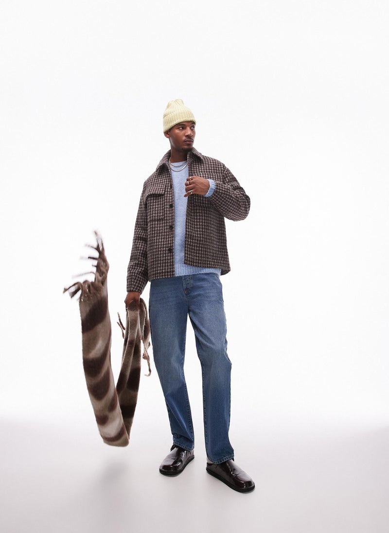 Wool Look Shacket