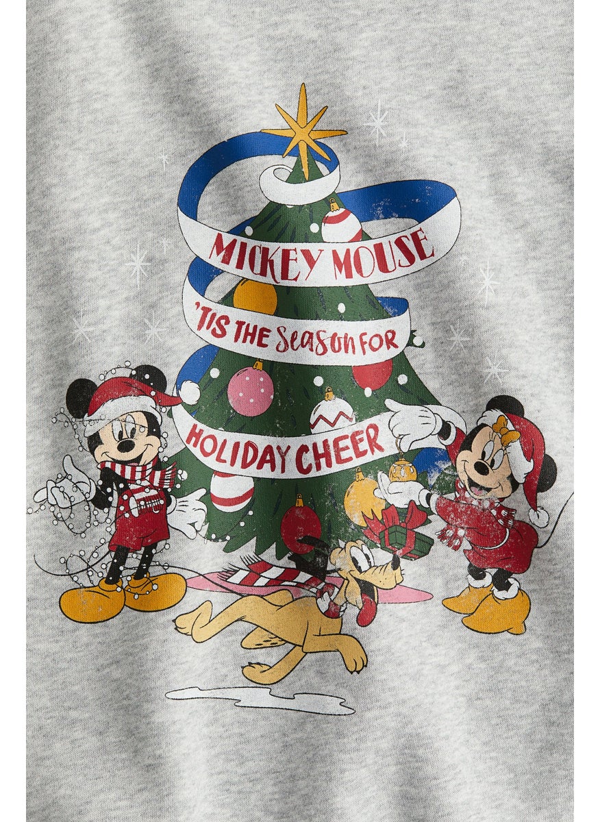 Motif-Detail Sweatshirt