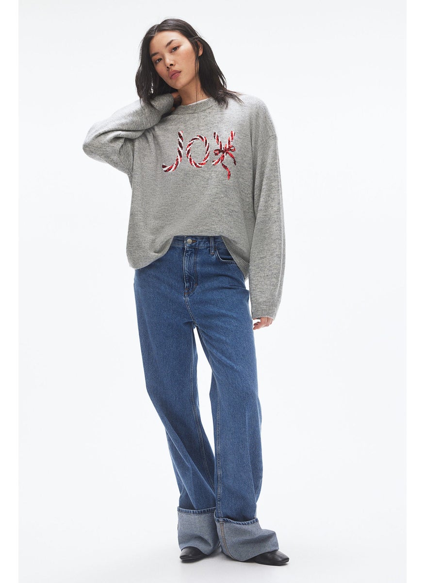 Motif-Detail Jumper