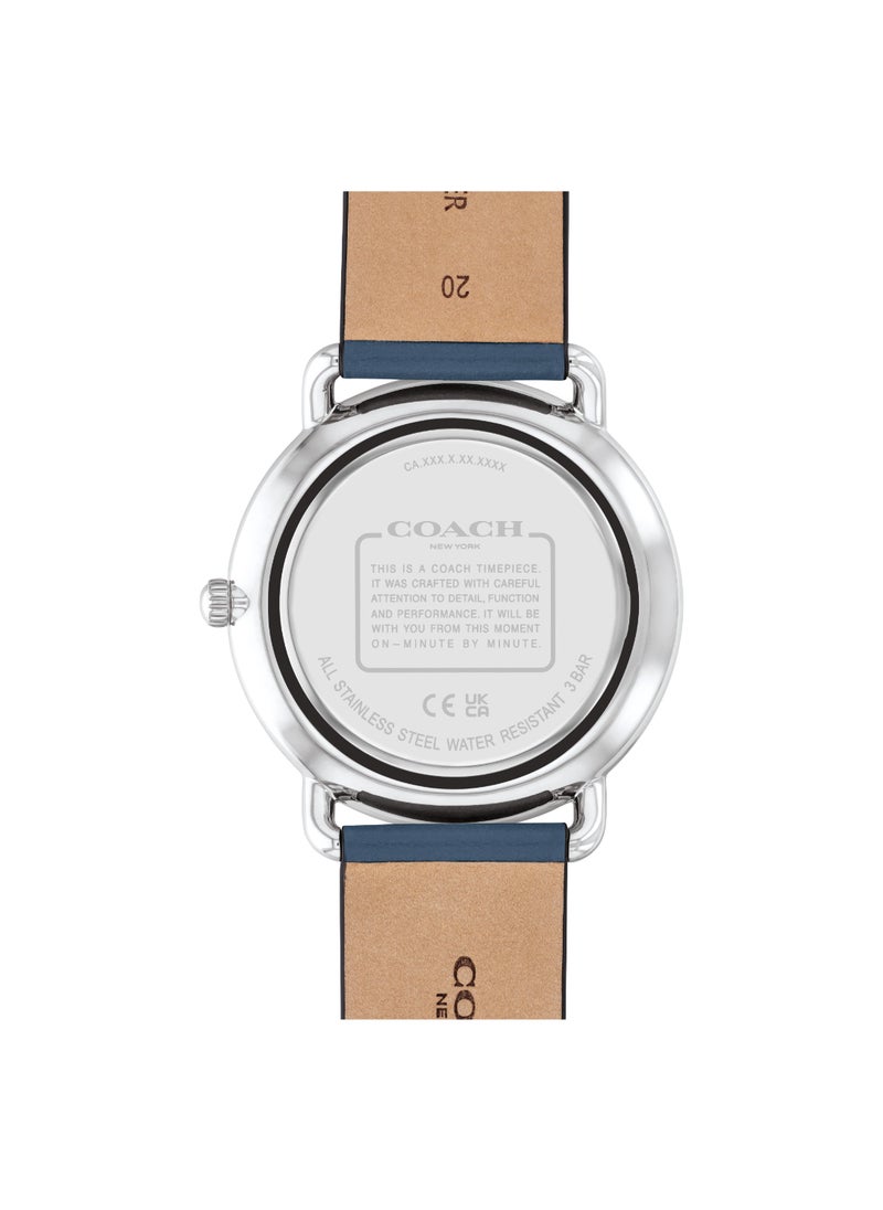 COACH WATCHES ROUND ANALOG MEN'S BLUE CASE WATCH - 14602722