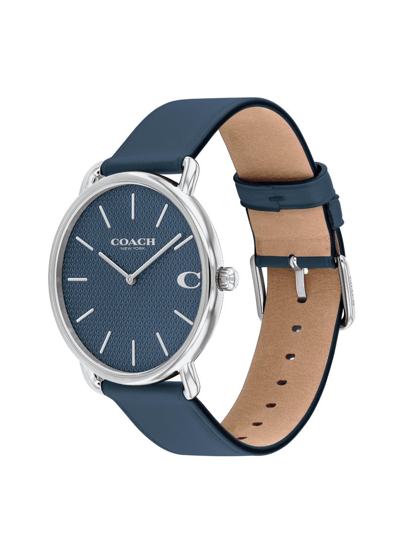 COACH WATCHES ROUND ANALOG MEN'S BLUE CASE WATCH - 14602722