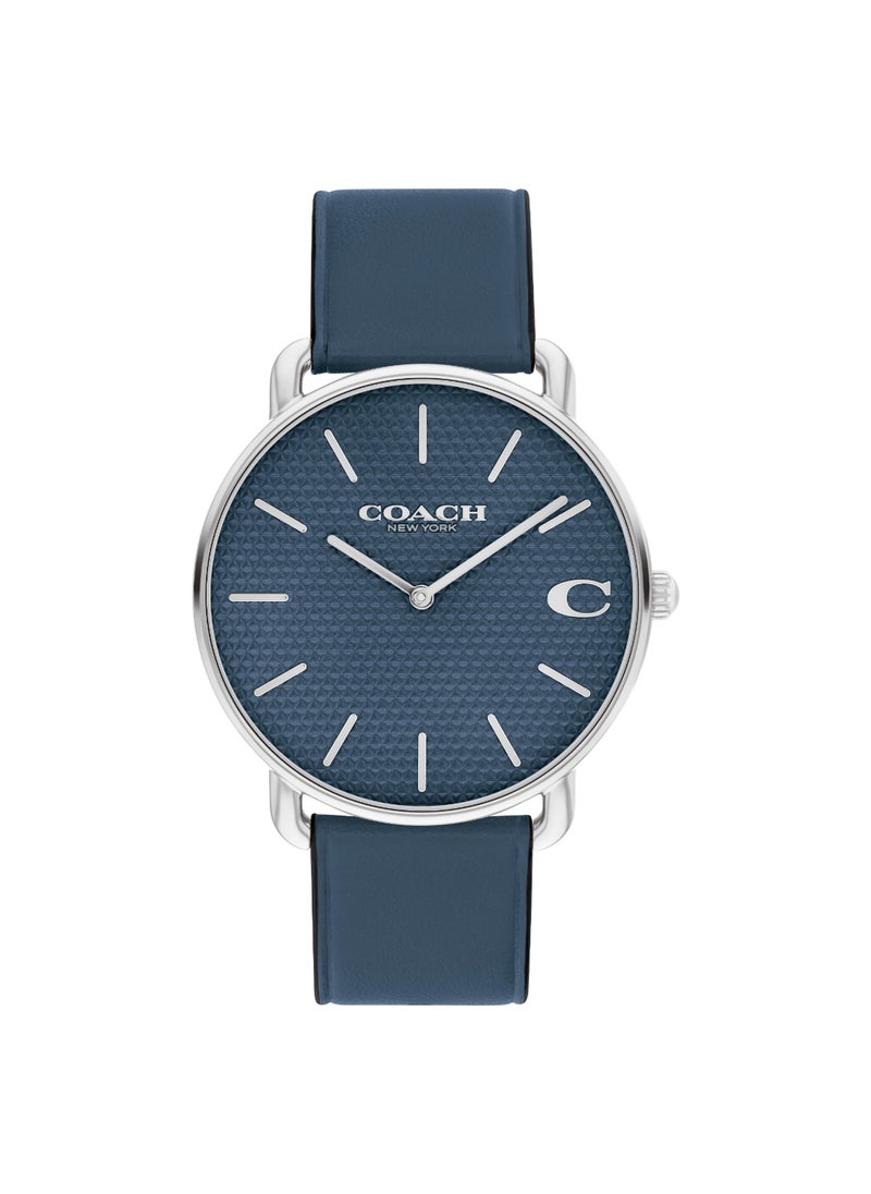 COACH WATCHES ROUND ANALOG MEN'S BLUE CASE WATCH - 14602722