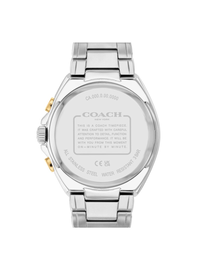 COACH WATCHES ROUND CHRONOGRAPH MEN'S BLACK CASE WATCH - 14602682