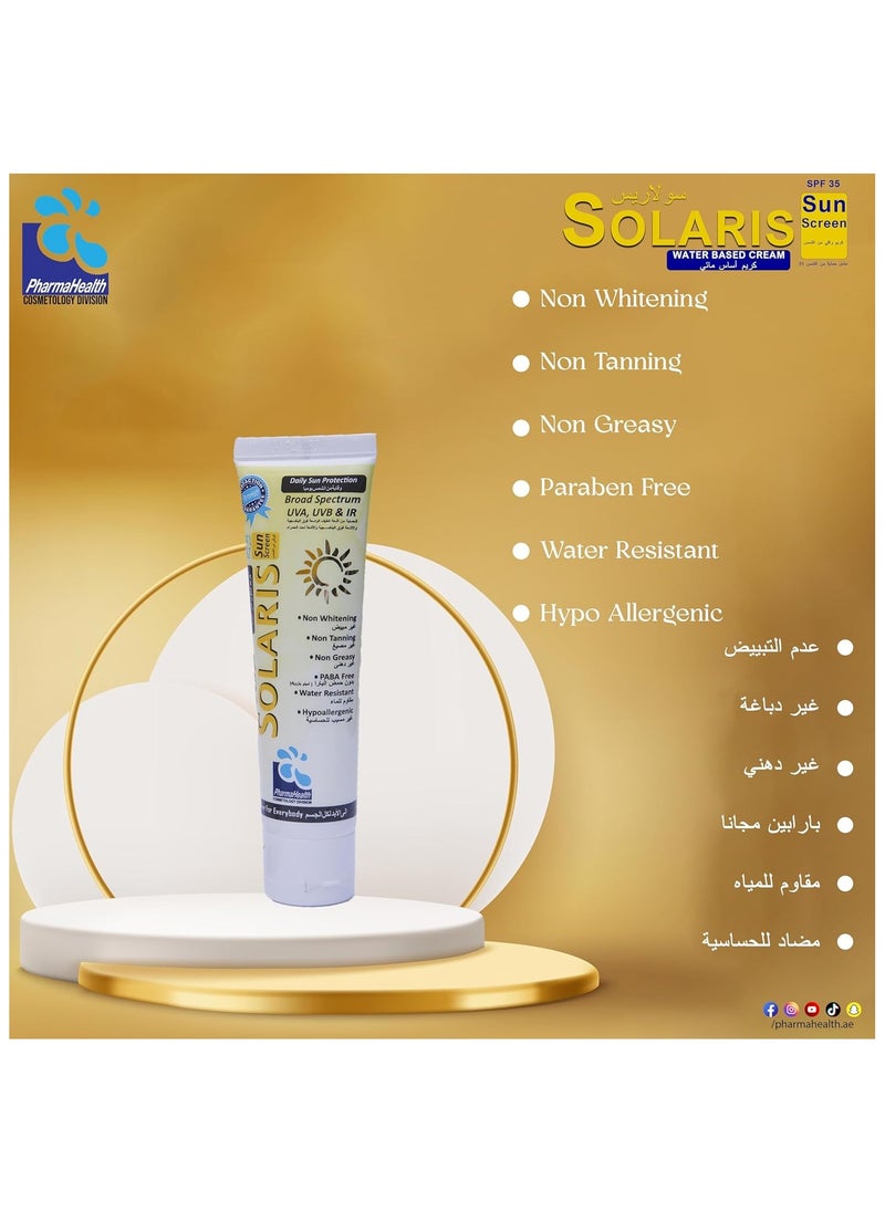 Solaris Sunscreen Cream SPF35: Ultimate UV Protection - Best for Daily Use