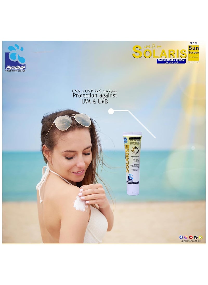 Solaris Sunscreen Cream SPF35: Ultimate UV Protection - Best for Daily Use