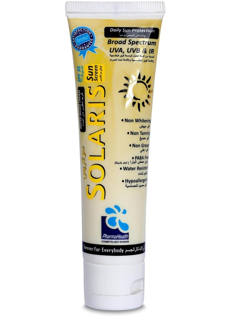 Solaris Sunscreen Cream SPF35: Ultimate UV Protection - Best for Daily Use