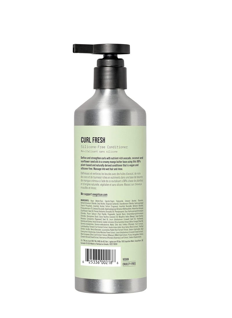 AG Care Curl Fresh Hydrating Shampoo with Pea & Rice Amino Acids - Curl Shampoo to Cleanse Scalp and Retain Moisture for Healthy, Defined Curls, 12 Fl Oz Bottle