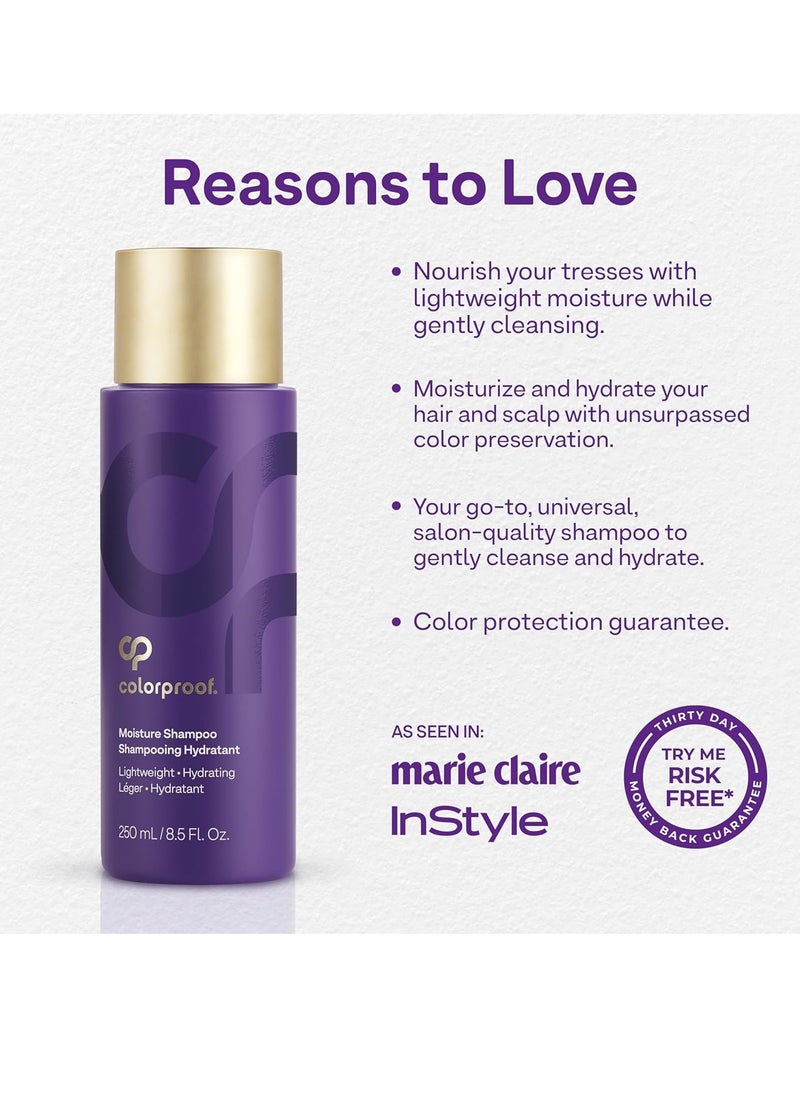 ColorProof Moisture Shampoo Hydrating Sulfate-Free Shampoo for Color-Treated Hair, Mojito Mint Scent