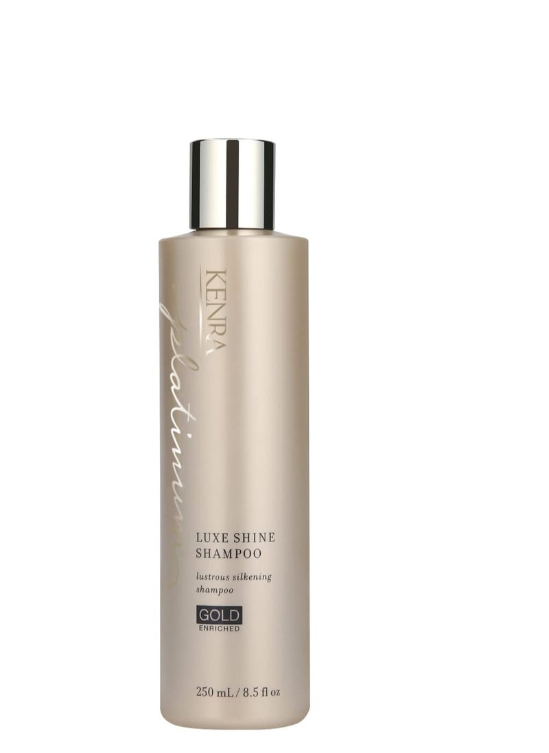 Kenra Platinum Luxe Shine Shampoo/Conditioner | Gold Enriched | Transforms Dull And Lifeless Strands To Glamorous And Full-Bodied Hair | All Hair Types