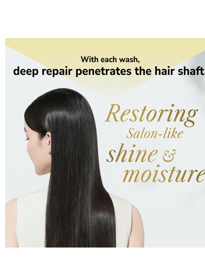 Botanist keratin Shampoo & Conditioner for Fizzy Control, Shinny Smooth & Reduces tangles hair with Macadamia nut oil & Jojoba oil,Sulfate & Silicone Free, Women & Men,Japan Made, 460mL/15.5 fl Oz