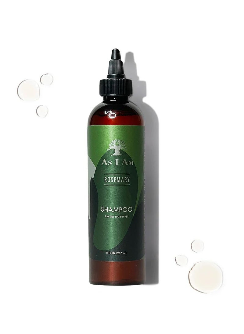 As I Am Rosemary Shampoo - 8 Oz - with Melatonin & Ceramide