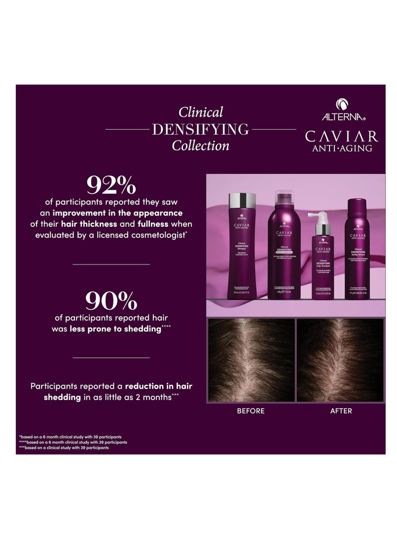 CAVIAR Anti-Aging Clinical Densifying Shampoo | For Fine, Thinning Hair | Thickens Hair, Protects Scalp | Sulfate Free