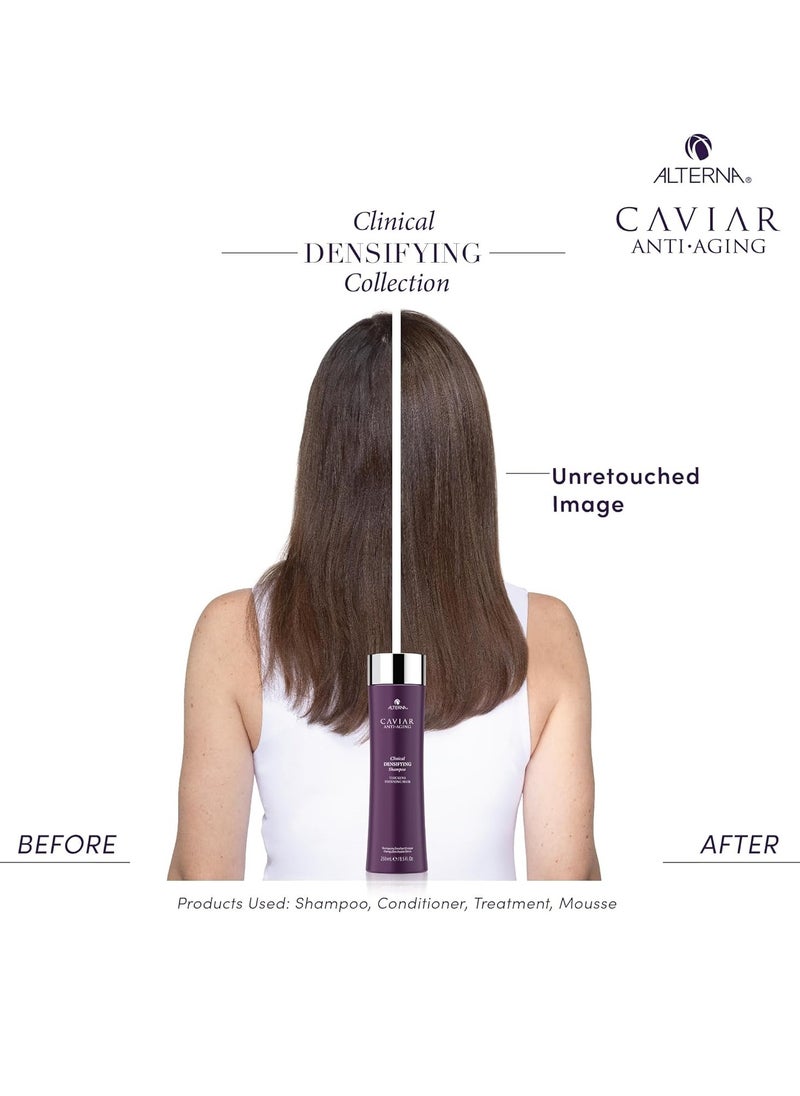 CAVIAR Anti-Aging Clinical Densifying Shampoo | For Fine, Thinning Hair | Thickens Hair, Protects Scalp | Sulfate Free