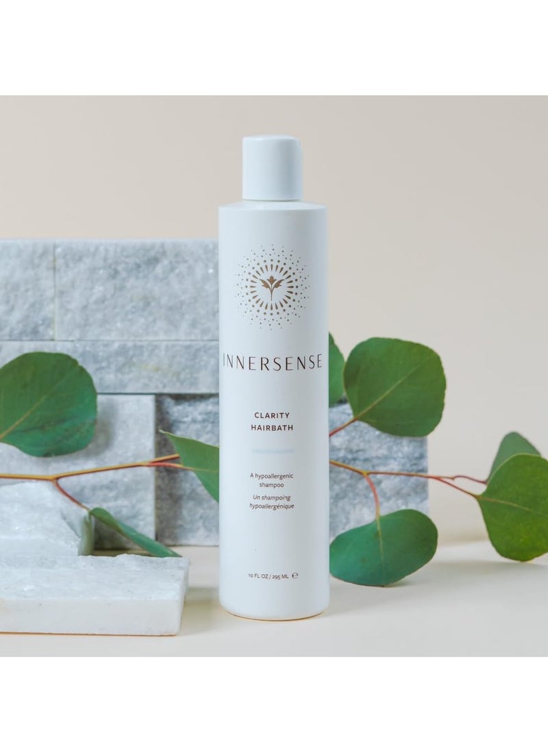 INNERSENSE Organic Beauty - Natural Clarity Hypoallergenic Hairbath | Non-Toxic, Cruelty-Free Haircare (10 fl oz | 295 ml)