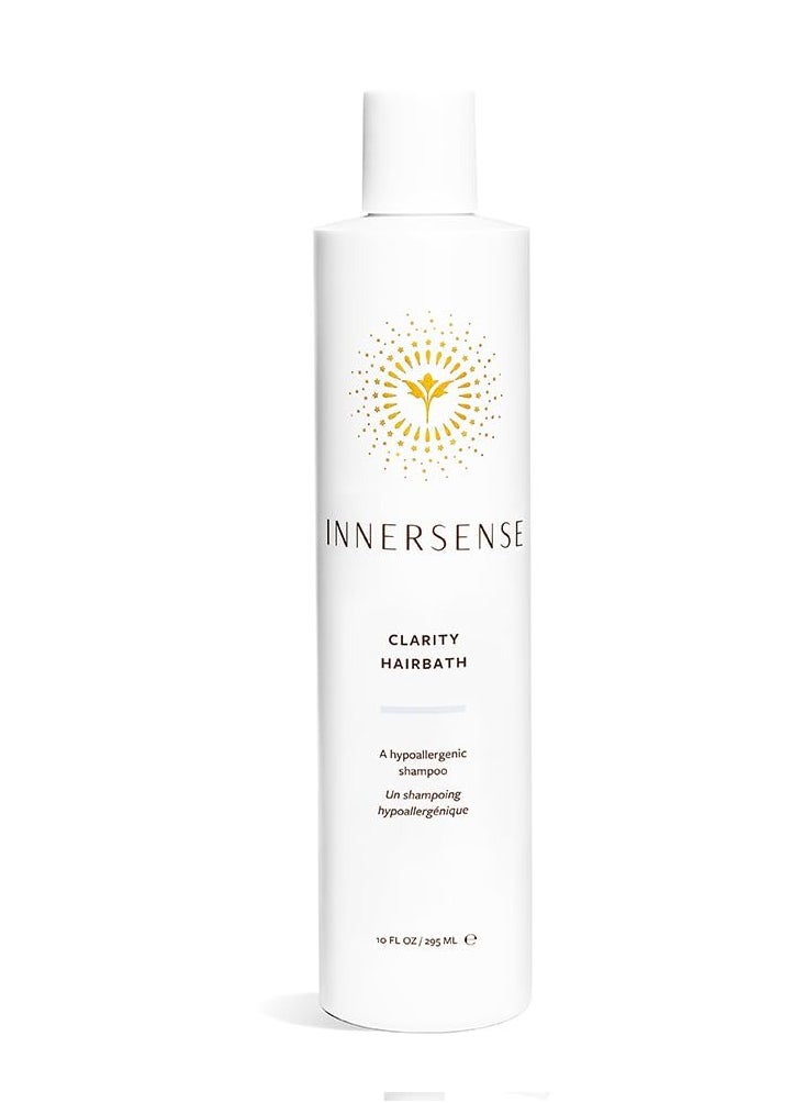 INNERSENSE Organic Beauty - Natural Clarity Hypoallergenic Hairbath | Non-Toxic, Cruelty-Free Haircare (10 fl oz | 295 ml)