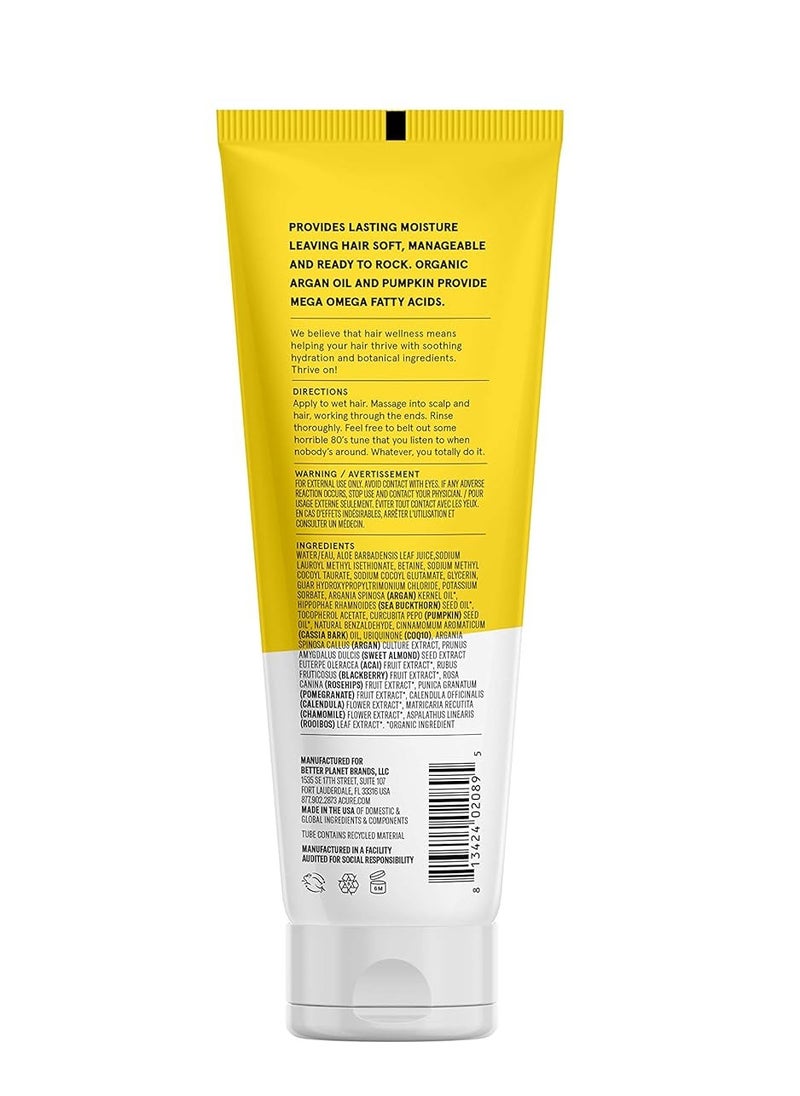 Acure Ultra Hydrating Shampoo 100% Vegan, Ultra Hydrating Moisture & Omega Fatty Acids, , Yellow Argan Oil & Pumpkin, 8 Fl Oz