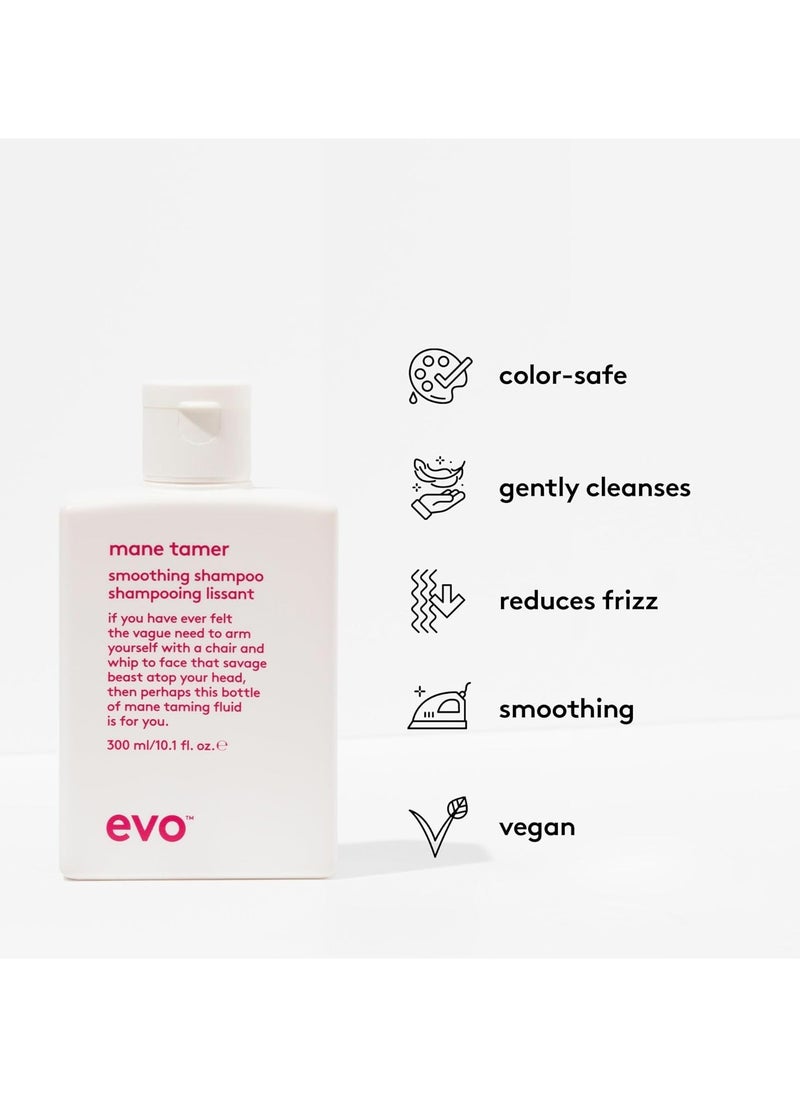 Mane Tamer Smoothing Shampoo - Cleans, Smooths, & Strengthens Hair - Reduces Frizz - 300m