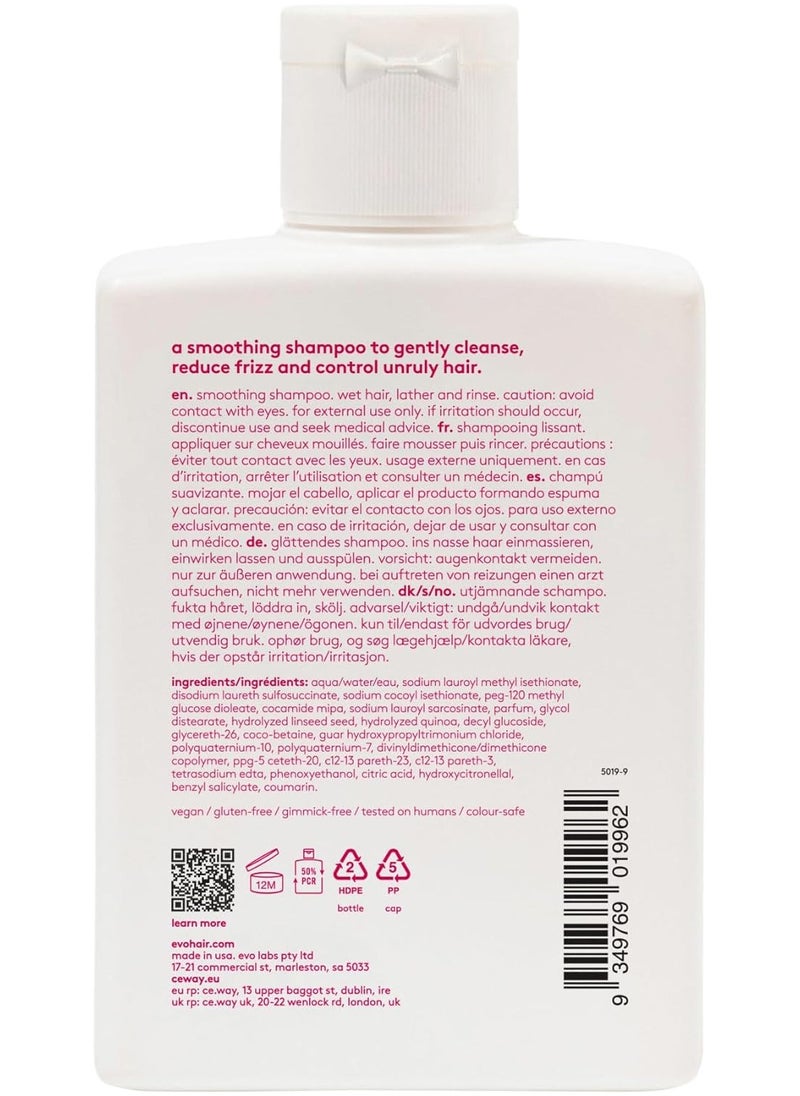 Mane Tamer Smoothing Shampoo - Cleans, Smooths, & Strengthens Hair - Reduces Frizz - 300m