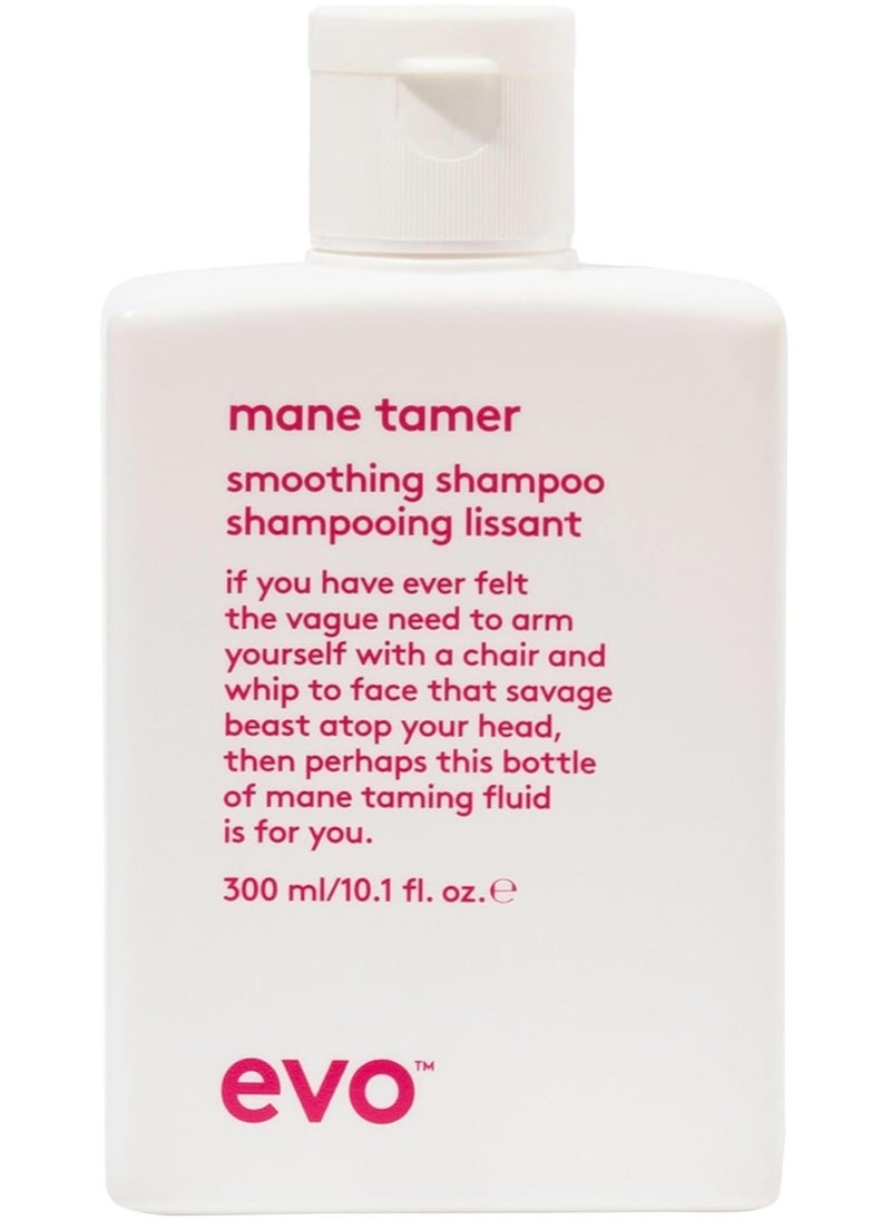 Mane Tamer Smoothing Shampoo - Cleans, Smooths, & Strengthens Hair - Reduces Frizz - 300m