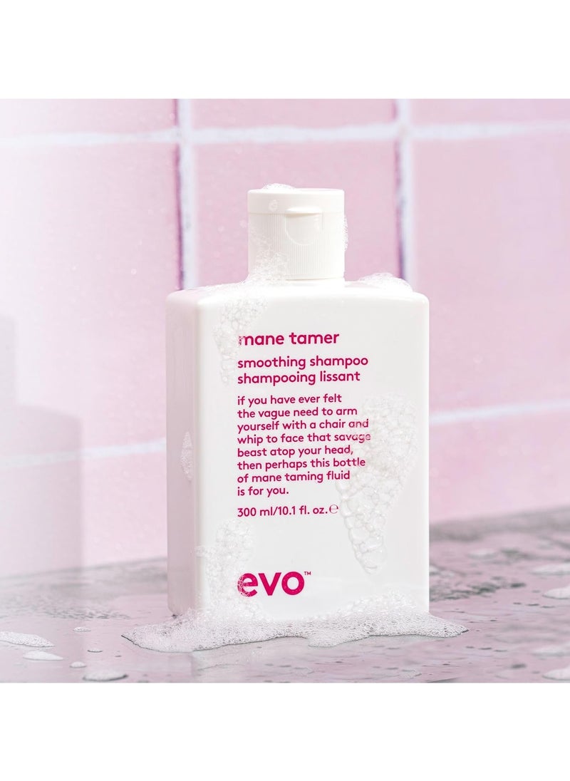 Mane Tamer Smoothing Shampoo - Cleans, Smooths, & Strengthens Hair - Reduces Frizz - 300m