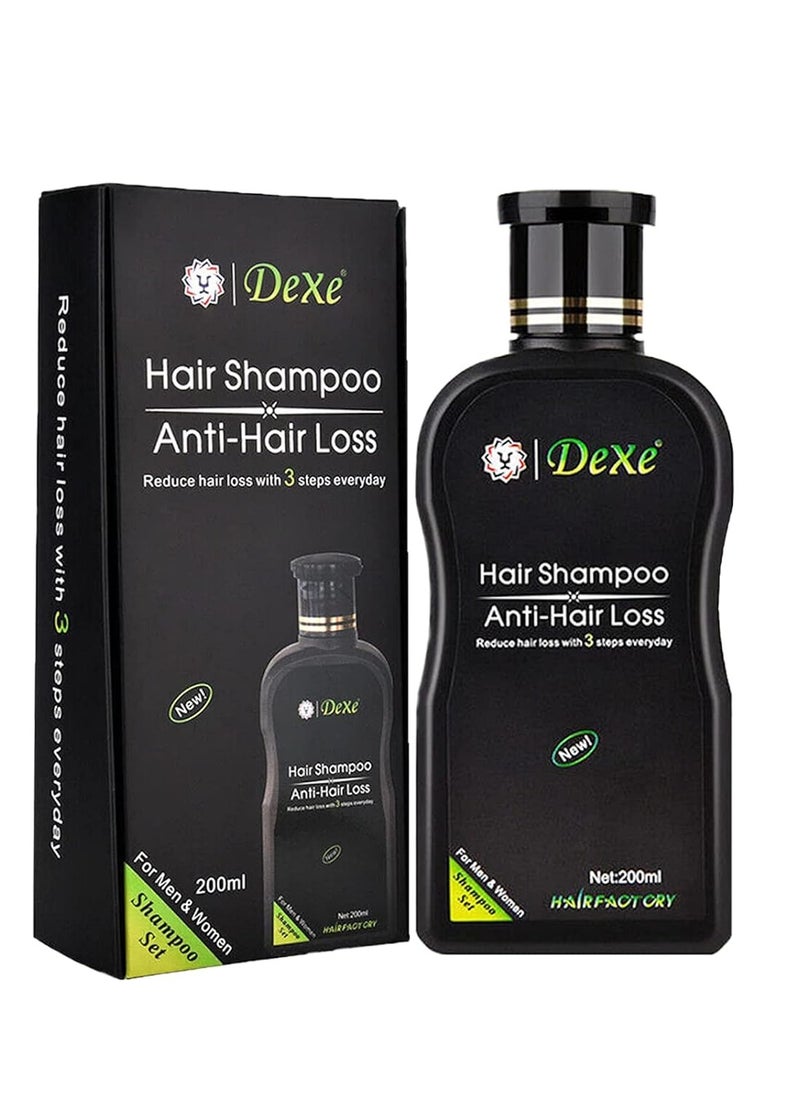 Dexe Hair Growth Shampoo, Shampoo for Thinning Hair and Hair Loss, Repair Damaged Scalp - For All Hair Types 6.76 FL OZ