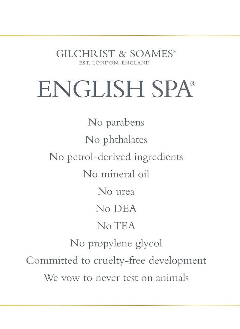 Gilchrist & Soames English Spa Shampoo - 15.5oz - Citrus and Herbal Notes, All Hair Types, Zero Parabens, Sulfates, and Phthalates