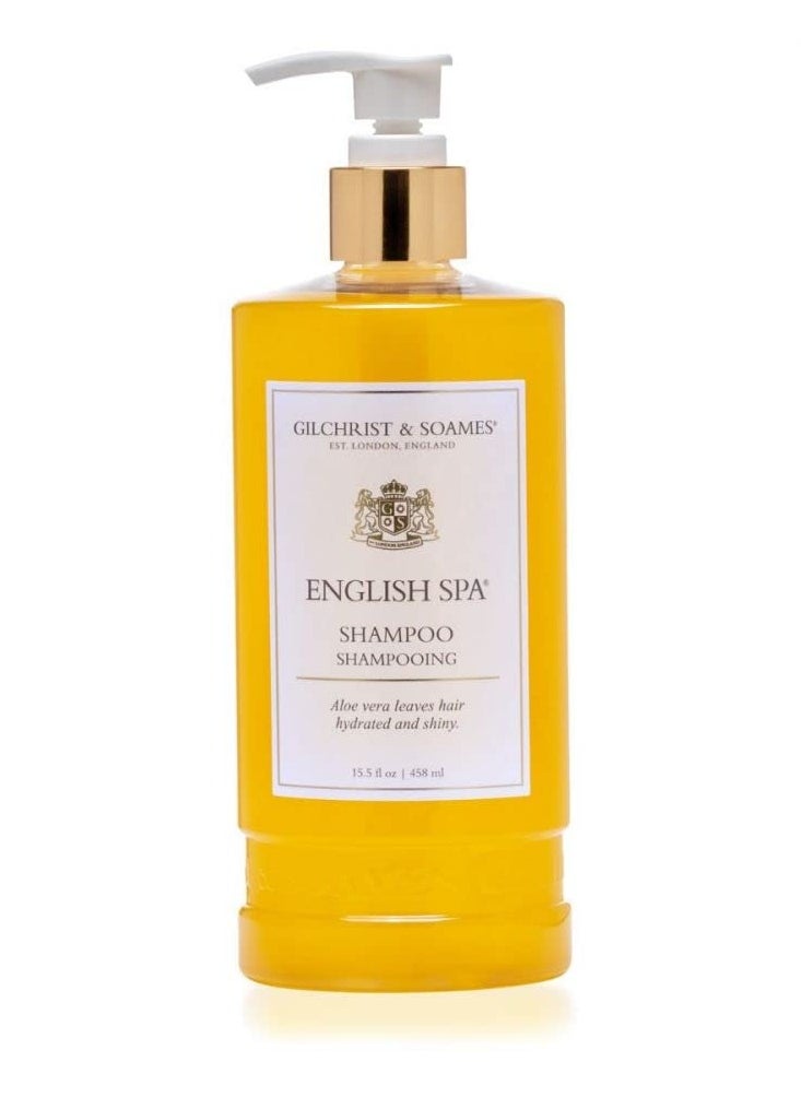 Gilchrist & Soames English Spa Shampoo - 15.5oz - Citrus and Herbal Notes, All Hair Types, Zero Parabens, Sulfates, and Phthalates