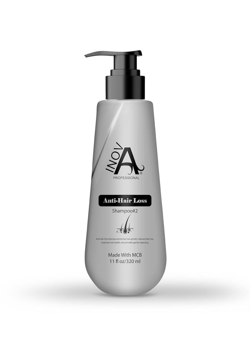 Anti-Hair Loss Shampoo #2 with MCB Biotechnology & Silk Spider Formulation 11 Oz