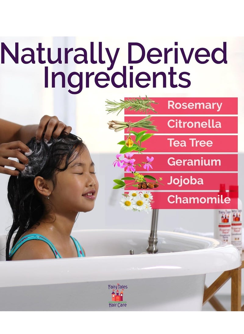 Fairy Tales Rosemary Repel Daily Kids Shampoo– Kids Like the Smell, Lice Do Not, 32 fl oz. (Pack of 1)