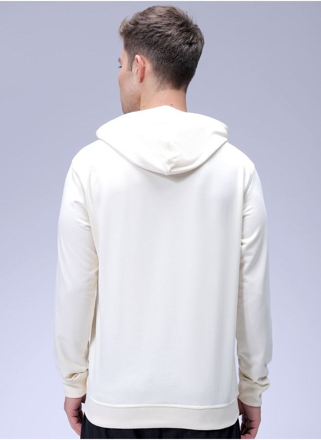 Men Regular Fit Character Overhead Hooded Sweatshirt
