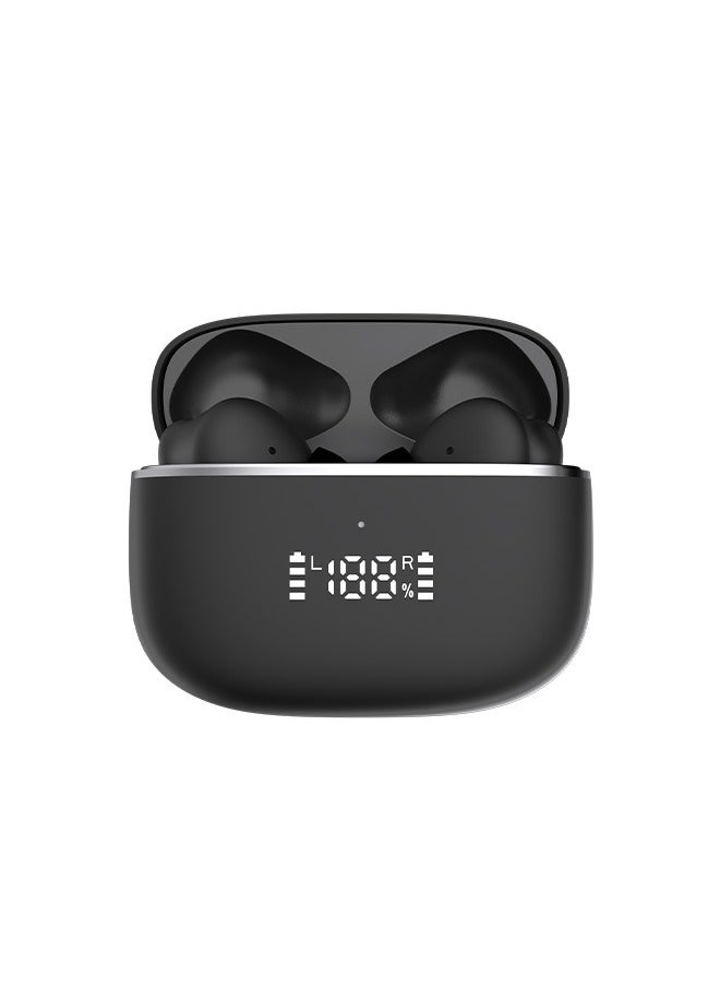 Maverick Wireless Earbuds with Noise Cancellation (ENC) - 7 Hours Playtime with Bluetooth 5.4 - AI Enhanced Calls Quad Mics - Gaming Bluetooth Earphones with Ultra-Low Latency - Deep Bass, Touch Control - For Exercise, Gym - Compatible with iPhone & Android (Black)