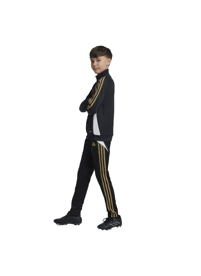 adidas Messi Pnt Y Black Football Pants 5-6Y