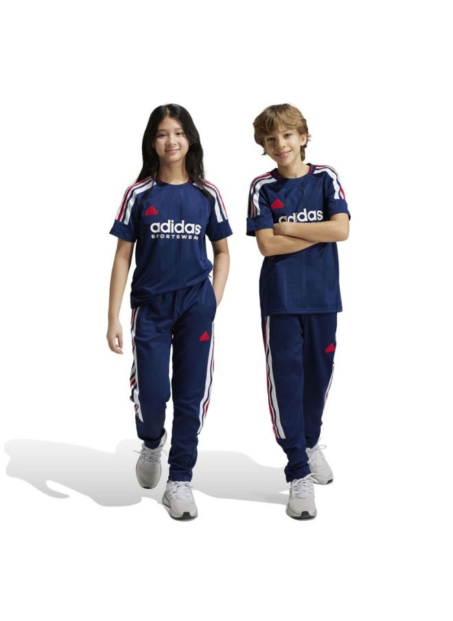 adidas J Np Tiro Pant Blue Training Pants 7-8Y