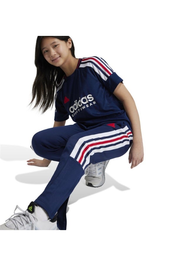 adidas J Np Tiro Pant Blue Training Pants 7-8Y