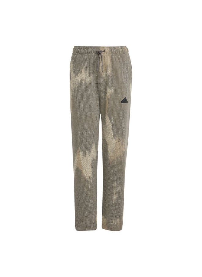 adidas J Fi Aop Pt Brown Training Pants 7-8Y