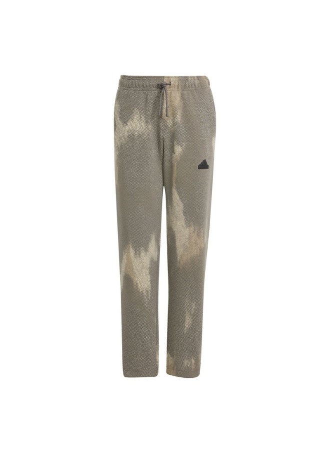 adidas J Fi Aop Pt Brown Training Pants 7-8Y