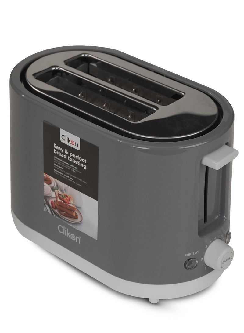 2-Slice Cool Touch Bread Toaster 650 W - 750 W CK2457 Black