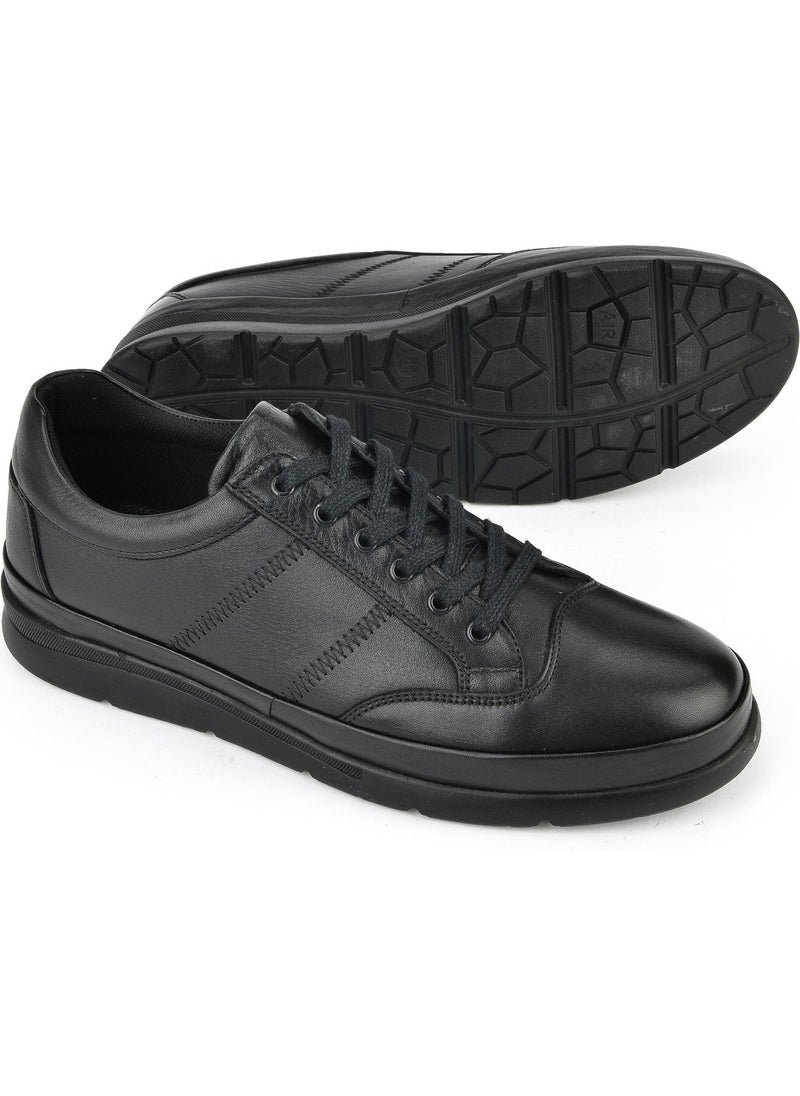 , Men's Genuine Leather Shoes 1511002Z652 Black