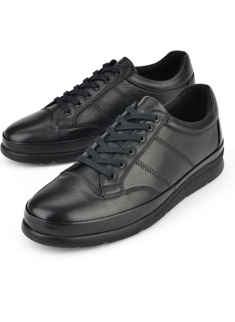 , Men's Genuine Leather Shoes 1511002Z652 Black