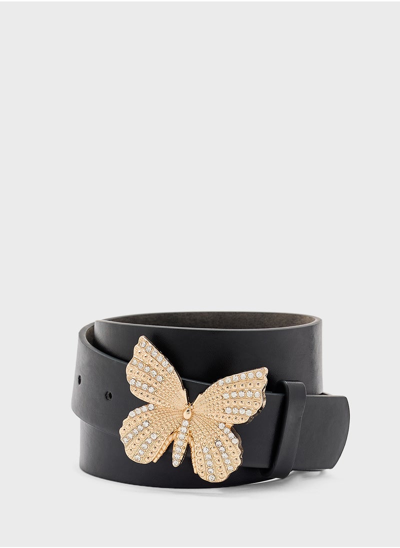 Butterfly Trim Waist Belt