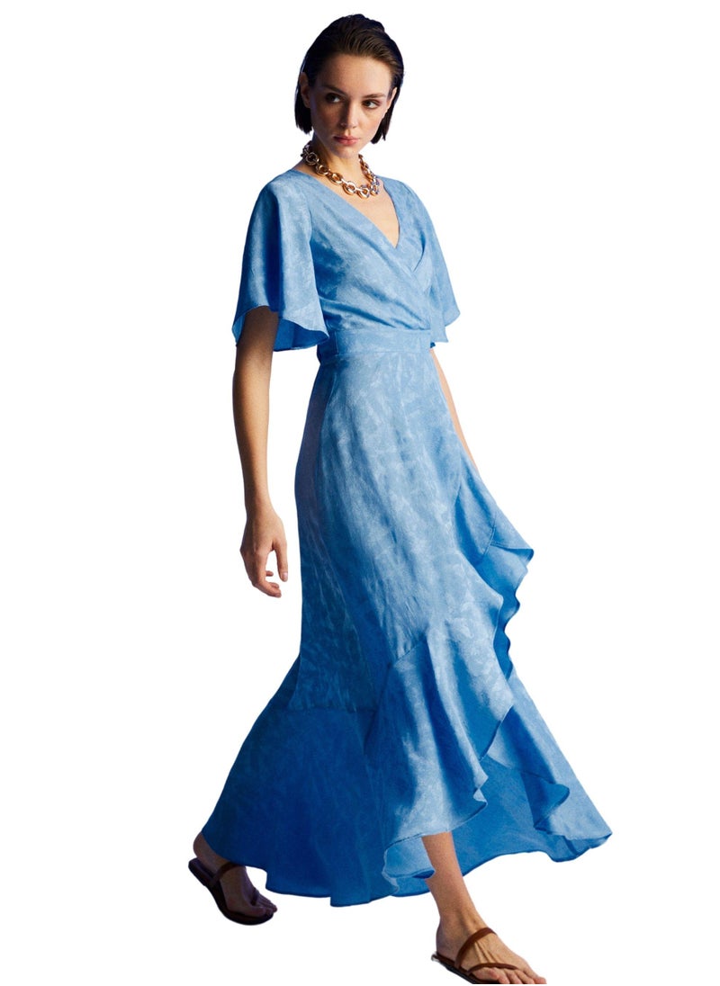 Flutter Sleeve Dress