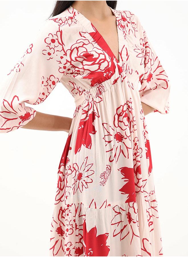 Floral Print Dress