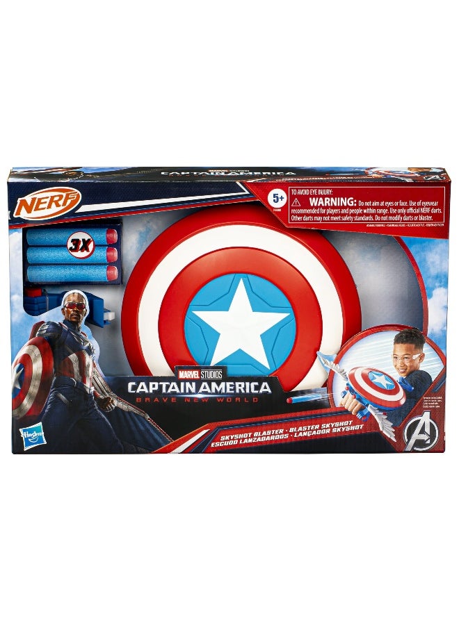 Marvel Captain America: Brave New World NERF Skyshot Blaster Playset