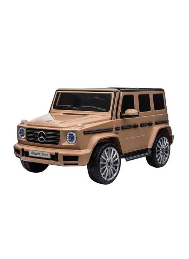 Mercedes-Benz G500 Ride-On Car - Brown