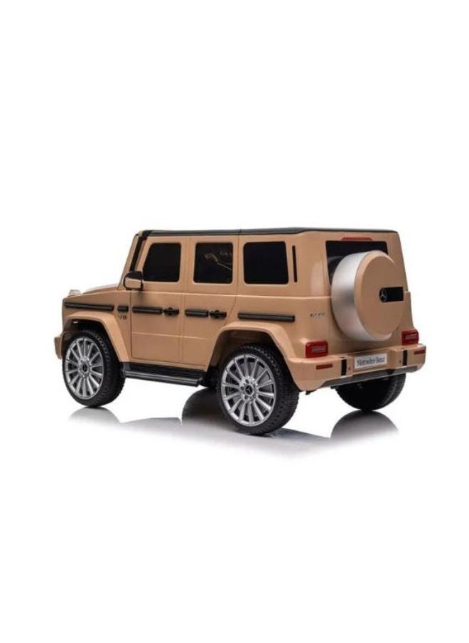 Mercedes-Benz G500 Ride-On Car - Brown