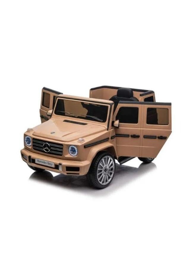 Mercedes-Benz G500 Ride-On Car - Brown